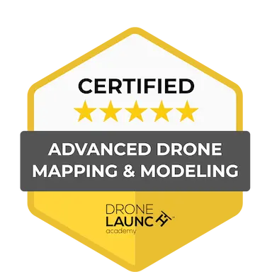 Home 15 Certified Advanced Drone Mapping and Modeling Badge