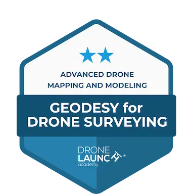 Home 18 Advanced Drone Mapping and Modeling Badge for Geodesy