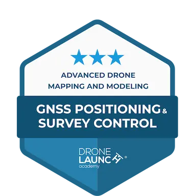 Home 17 GNSS Positioning and Survey Control Badge from Drone Launch Academy